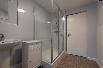 The modern shower-room.