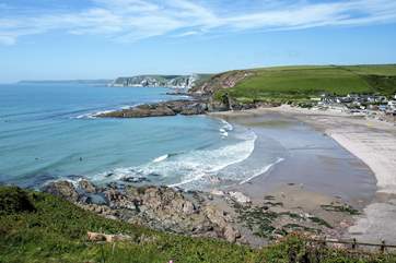 Anyone for a day out on the beach. With this beautiful beach a matter of minutes away - what are you waiting for!
