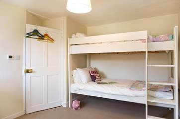 Younger guests will love the bunk-beds in Bedroom 4.