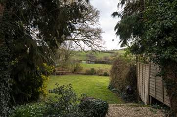 Even on a gloomy day there is still something calming and tranquil about the view from The Lodge.