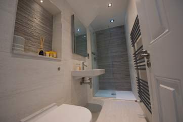 The shower-room is on the first floor.