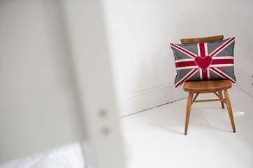 There is a cheerful sense of fun throughout the house.