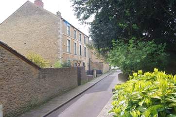 Pemberley is a three-storey town house a stroll away from the much loved cobbled St Catherine's with its artisan shops and cafes.