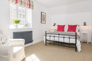 The second double bedroom on the first floor.