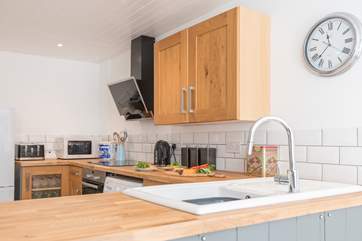 The kitchen has everything you'll need.