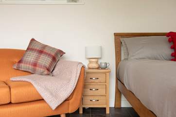 Grab a cuppa and snuggle on the sofa.