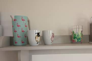 Every item has been thoughtfully provided.