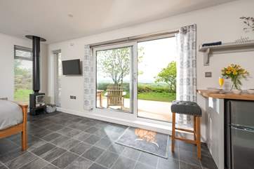 Throw open the doors and let the sounds of the countryside in.