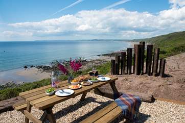 Dining al fresco is an absolute must here.