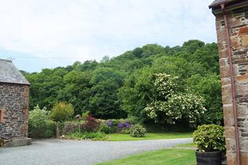 Leat Mill Cottage is in a lovely rural setting.