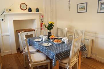 The kitchen/diner is a delightful room to enjoy breakfast, lunch or dinner.
