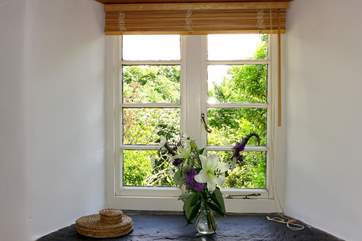 The stunning views can be enjoyed from inside too.