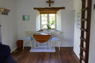 What a lovely spot to enjoy a spot of home cooking.