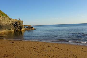 Bovisand beach is a great place for young and old and is only a short walk from your door-step.