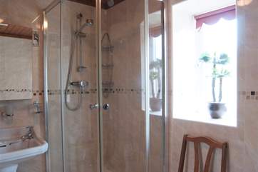 The shower-room next to Bedroom 1.