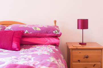 Lovely bright colours in the bedrooms.