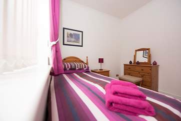 More vibrant colours in Bedroom 2.