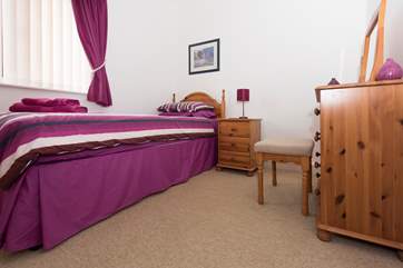 Bedroom 2 has a single bed.