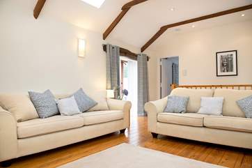 The lounge area