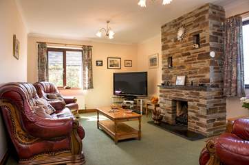 Plenty of room for everyone to unwind and relax after a great day out exploring the delights of North Cornwall