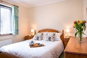 One of the double bedrooms
