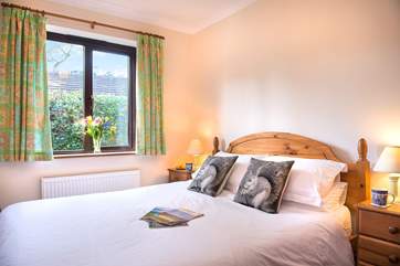 The second double bedroom