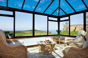 You'll never tire of the view- surely these are the best seats in the house!