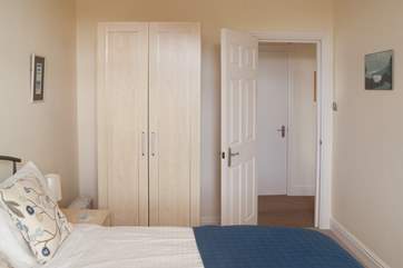 Both bedrooms have lots of storage.