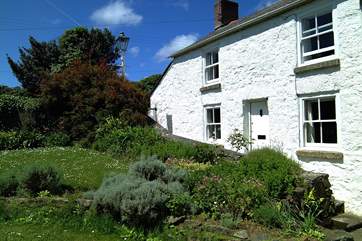 A picture-postcard cottage.